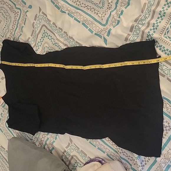 New Women's PrettyGarden Black Dress with pockets that ties in back. Size Medium - Picture 9 of 14